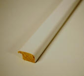 Spiegellijst modern mat wit