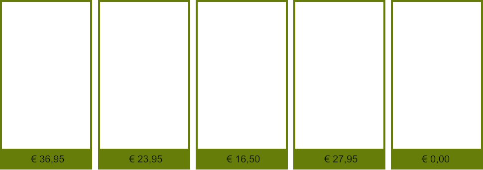 € 0,00 € 27,95 € 16,50 € 23,95 € 36,95