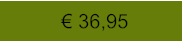 € 36,95