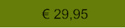 € 29,95