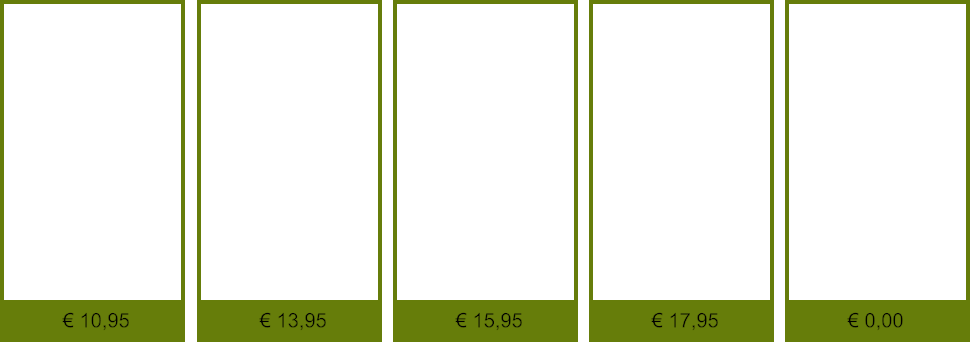 € 0,00 € 17,95 € 15,95 € 13,95 € 10,95