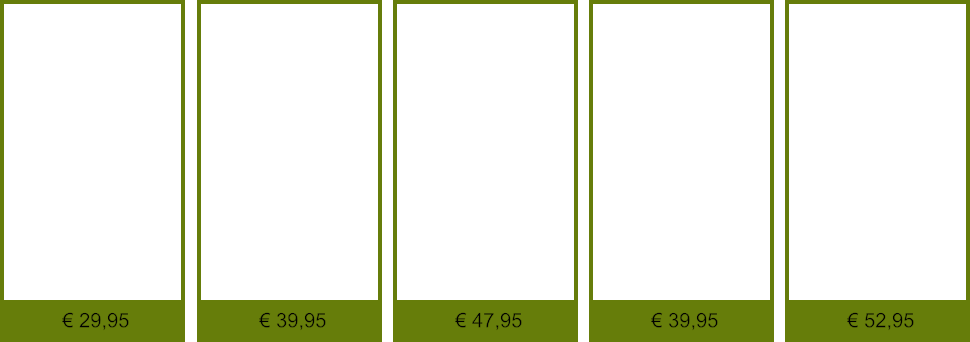 € 52,95 € 39,95 € 47,95 € 39,95 € 29,95