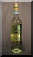Wijnfles met Fles Art