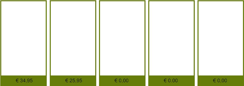 € 0,00 € 0.00 € 0,00 € 25,95 € 34,95